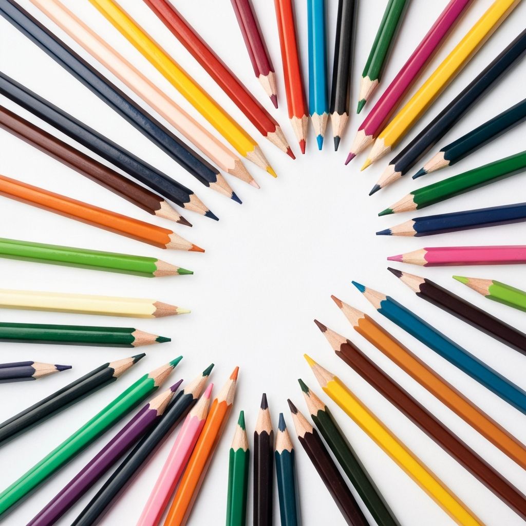 Kit Lápis de Cor 36 Cores